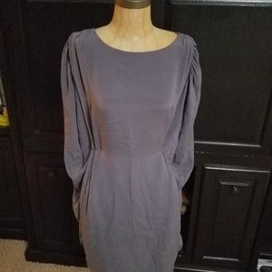 Dusty purple mini dress